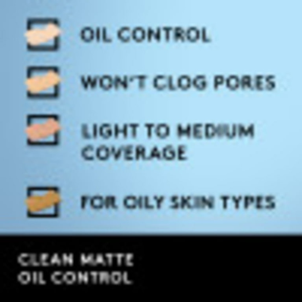 COVERGIRL Clean Matte Oil Control Liquid Foundation 548 Perfect Beige 1 fl oz - Picture 4 of 10